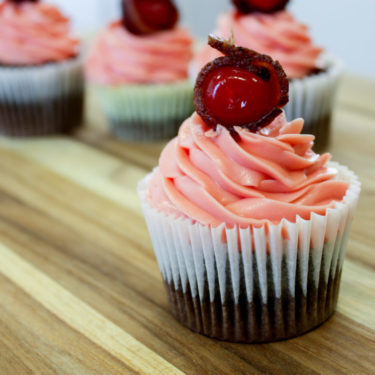 BLACK FOREST CUPCAKES
