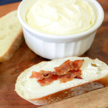bacon butter on bread
